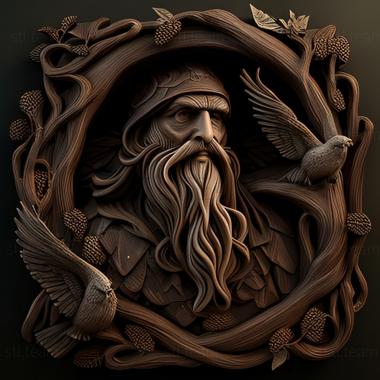 3D модель St druid (STL)